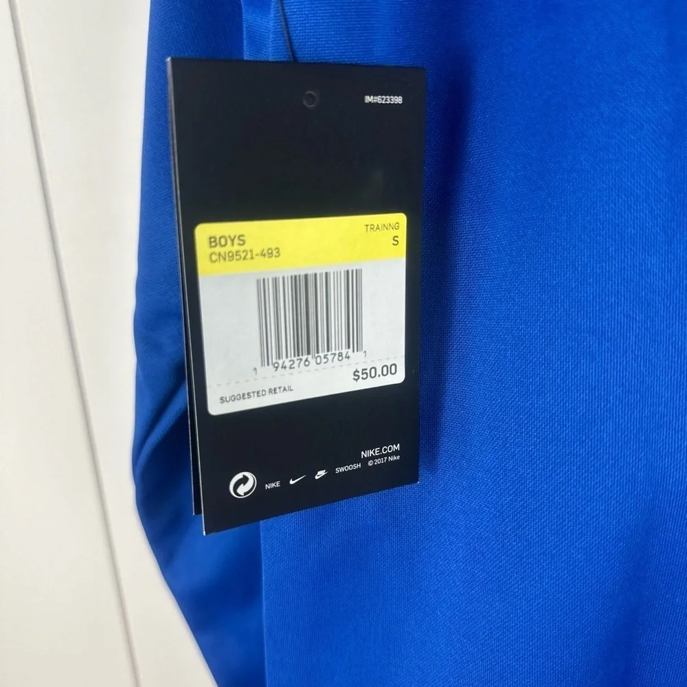 New Nike Navy Blue Full Zip Jacket Size Small